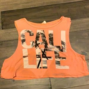Peach Crop Cali Life tank top